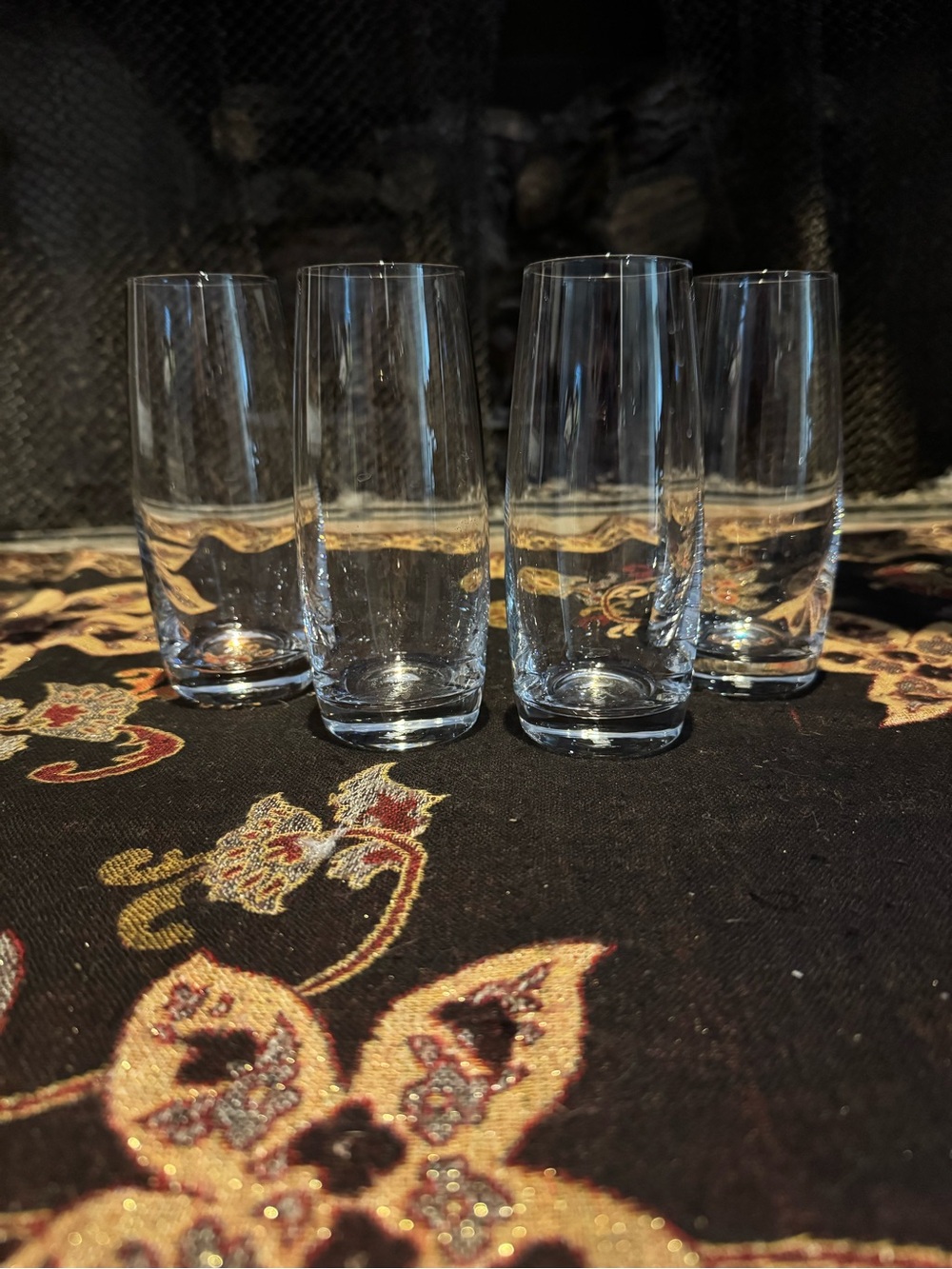Mikasa Clear Highball Glasses Set of 4